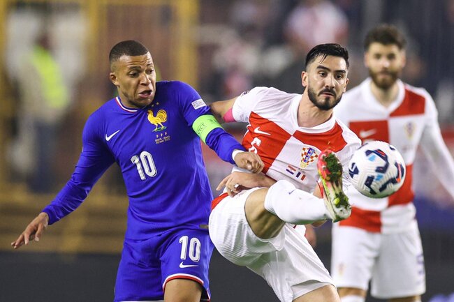 Soi kèo Pháp vs Croatia, 02h45 24/03/2025 2 Màn so tài Pháp vs Croatia