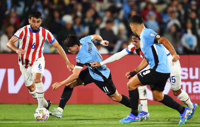 Soi kèo Paraguay vs Uruguay, 06h00 ngày 06/06/2025 2 Màn so tài Paraguay vs Uruguay